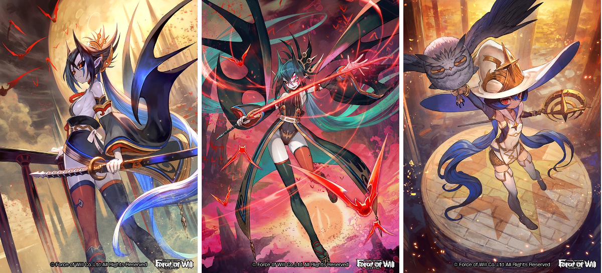 lack в X: «6月8日発売のTCG【Force of Will】第4弾 『十六夜の風