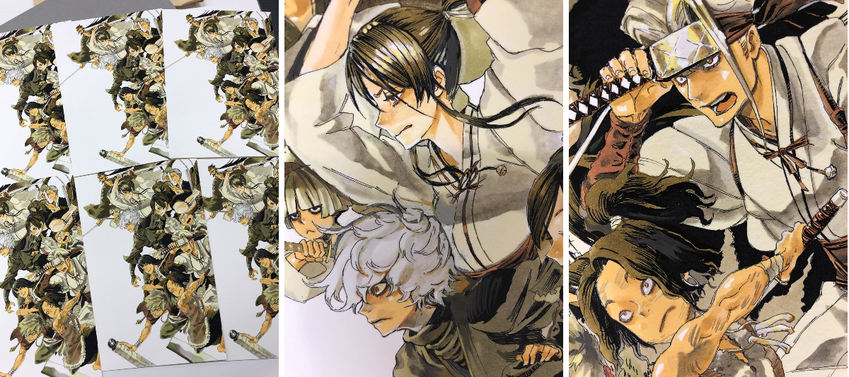 地獄楽　カラー複製原画　【当選品】 地獄楽』公式 on X: 