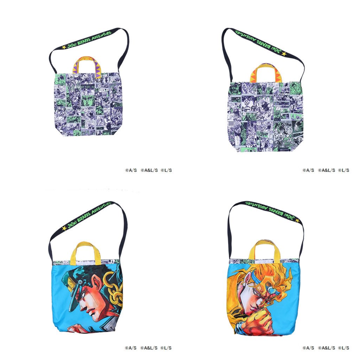 【新品】ジョジョ展 2018 トートバッグ ハイヴォルテージ 承太郎　DIO 荒木飛呂彦原画展 JOJO 冒険の波紋 on X: 