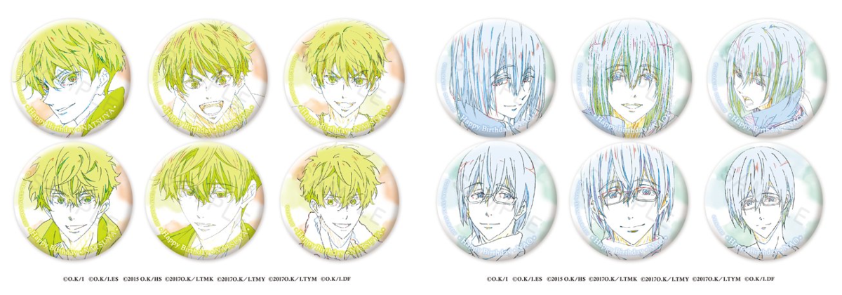 Free! Hopeful Birthday 缶バッジ Free!シリーズバースデー企画 on X: 