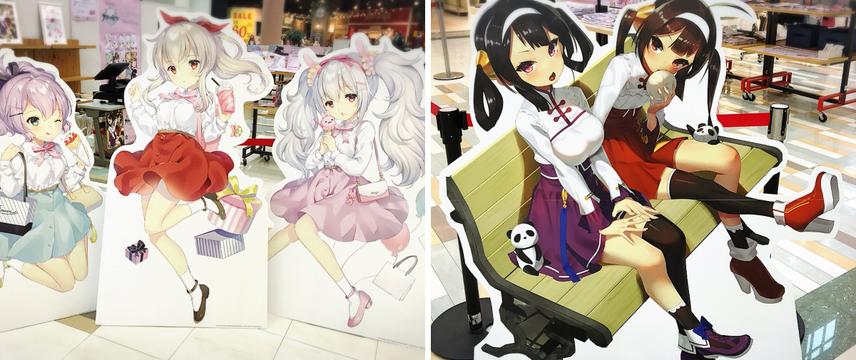 特大パネル1st anniversary アズールレーン×Illustrator マルイノアニメ on X: 