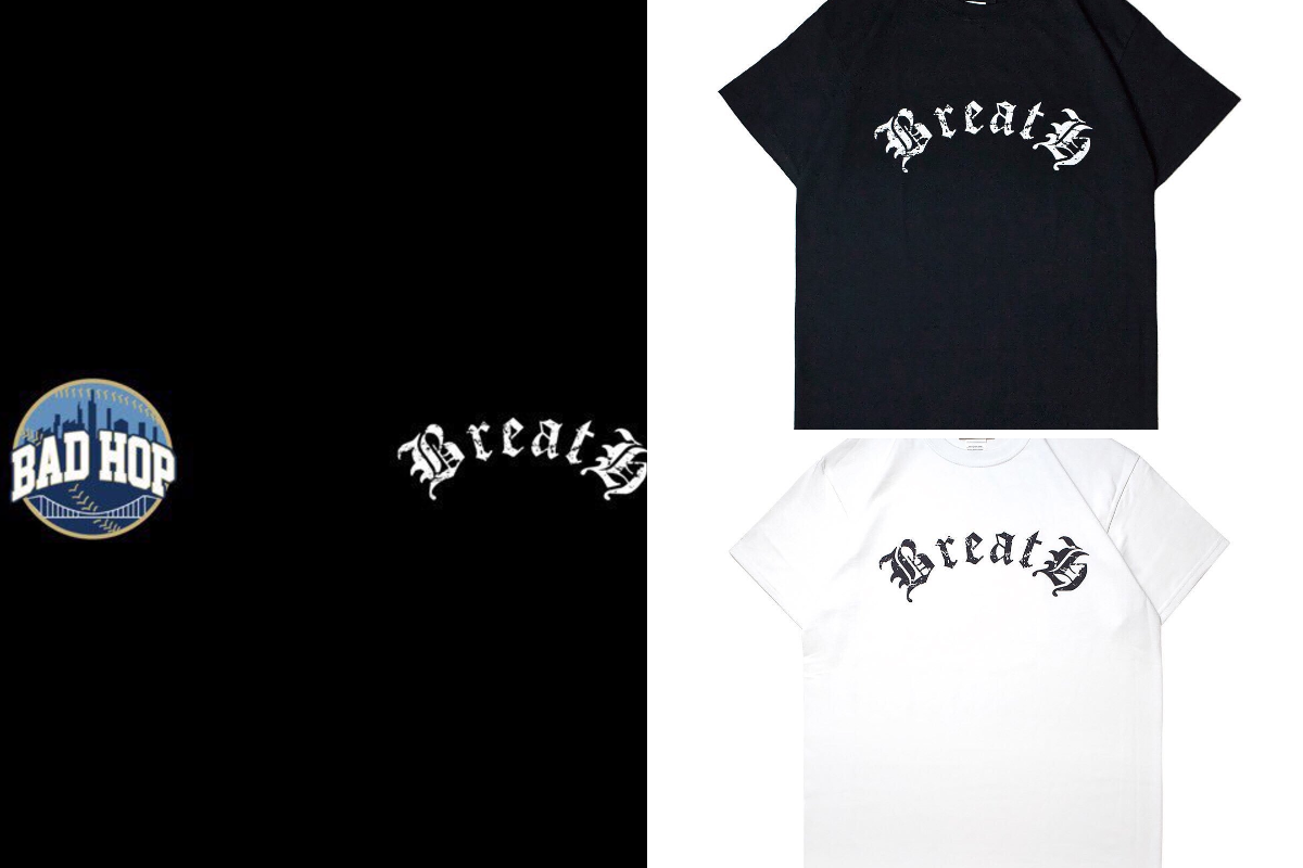 シャツ BREATH BH LOGO FOOT BALL JERSEY BAD HOP BH LOGO FOOT BALL