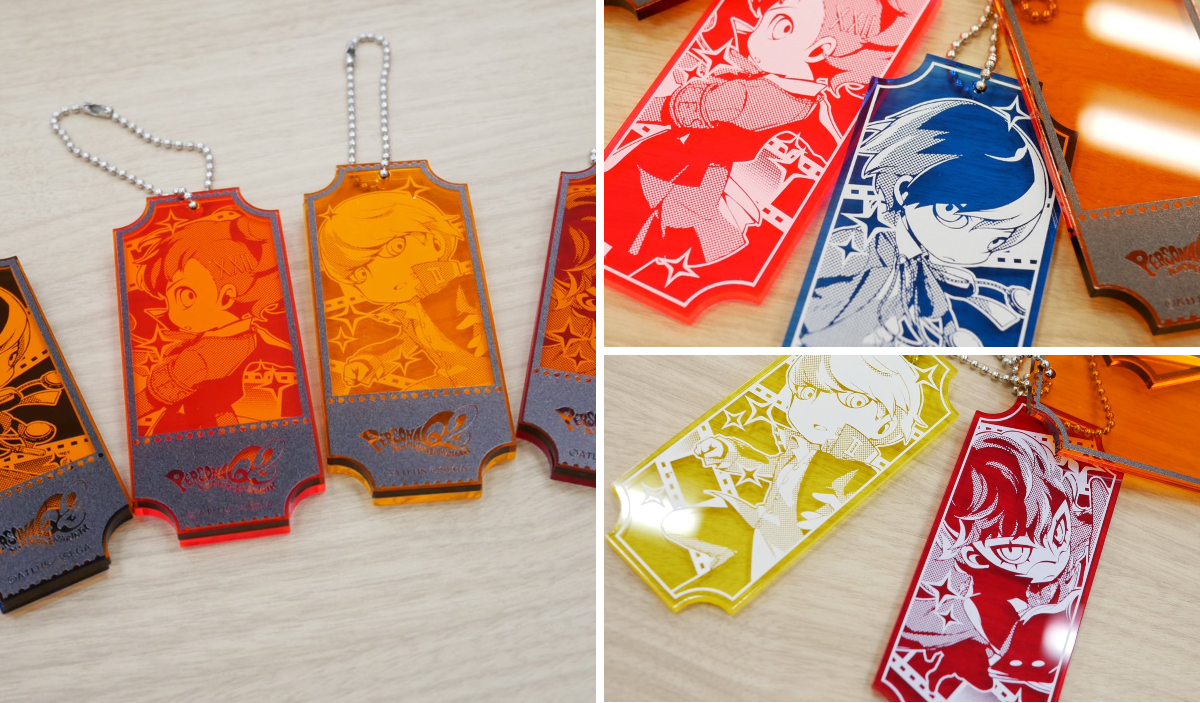 ペルソナQ2　アクリルキーホルダー　ジュス＆カロ ATLUS STORE（アトラスストア） on X: 