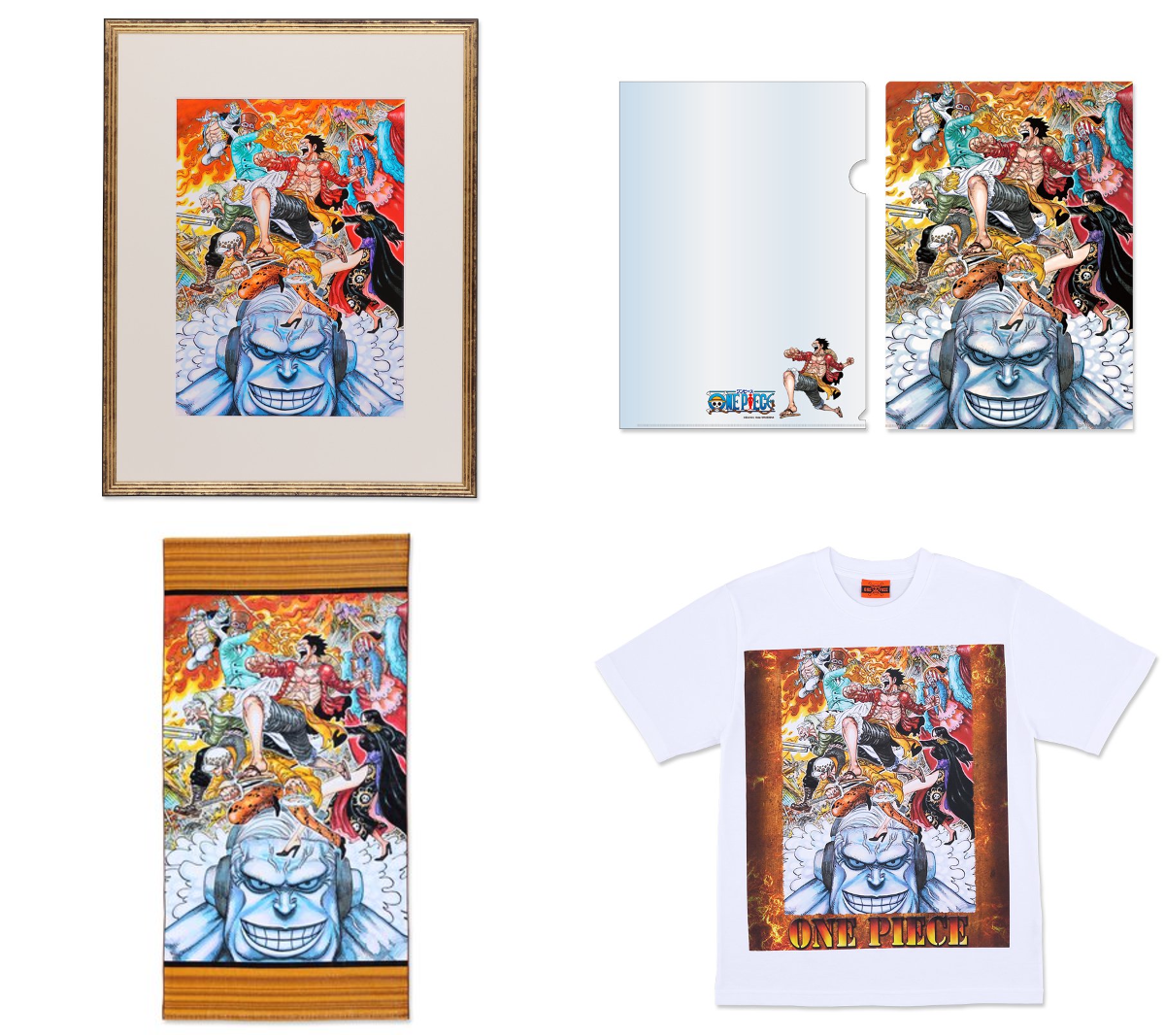 ONE PIECE 複製原画 当選品 アクリルスタンド 非売品 景品 麦わら