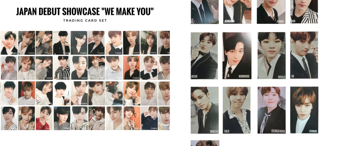 SEVENTEEN WE MAKE YOU SHOWCASE トレカ フルコンプ SEVENTEEN Collection on X: 
