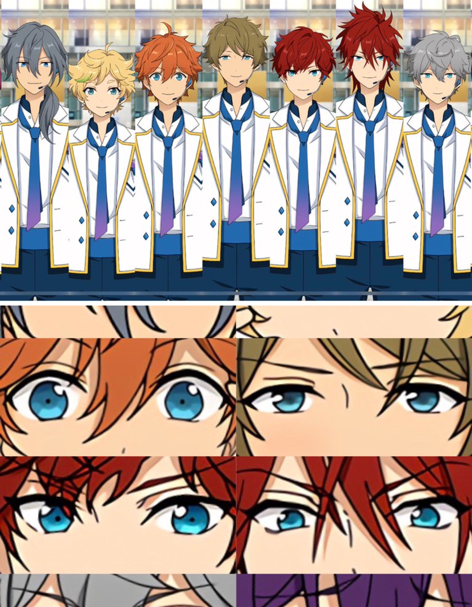 あんスタ 背の順まとめ on X: 