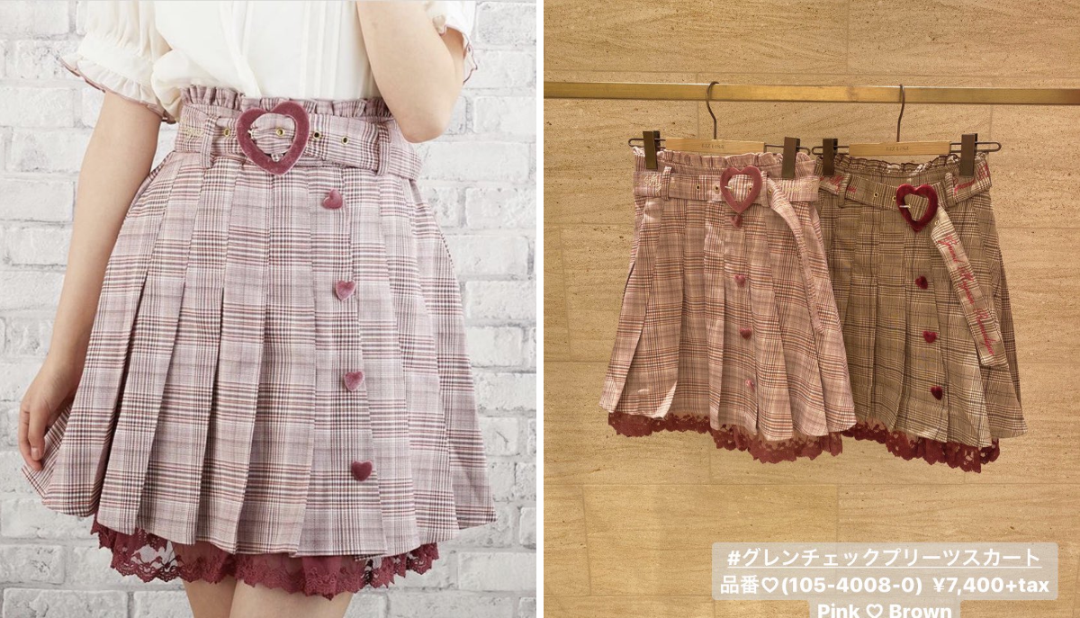 LIZ LISA в X: „／ New Arrival♡♡♡ ＼ #グレンチェックプリーツ