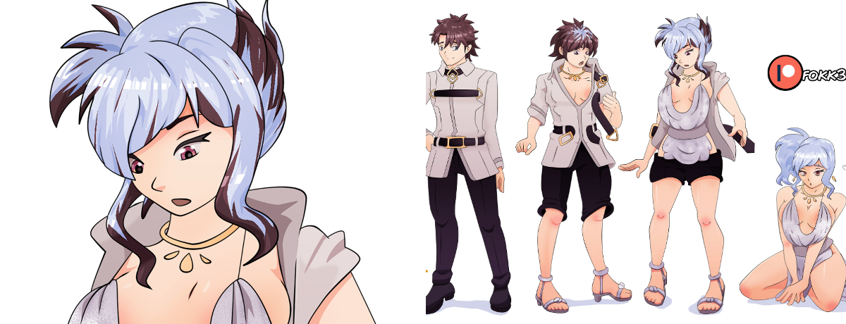 Fokk3rs na platformě X: „Ritsuka Fujimaru Transformation #TSF
