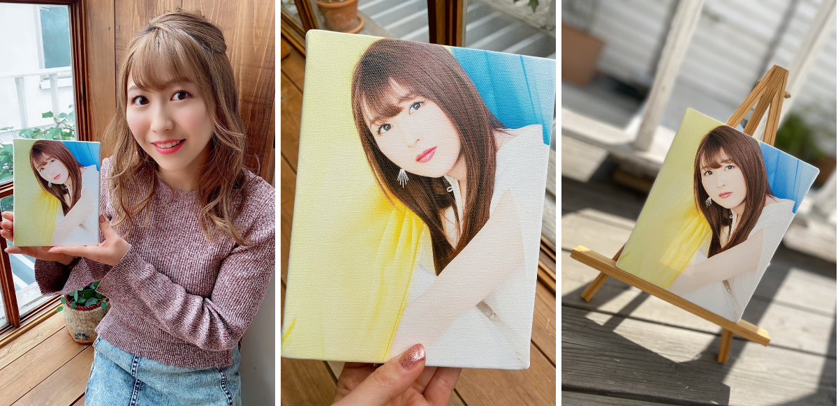 安野希世乃　キャンバスアート3種プラスアクリルスタンド1種セット 安野希世乃 official on X: 