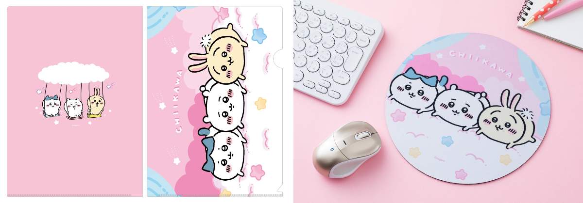 ❶未開封 ちいかわ クリアファイル 下敷き 3WAYマウスパッド まとめ売り ちいかわマーケット公式 on X: 