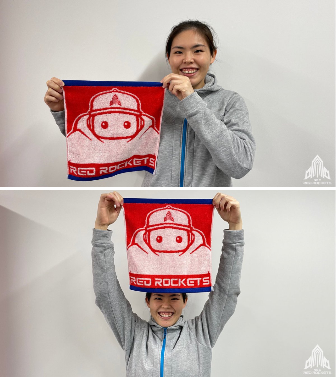 NECレッドロケッツ　クッションカバー　島村春世 NECレッドロケッツ川崎 on X: 