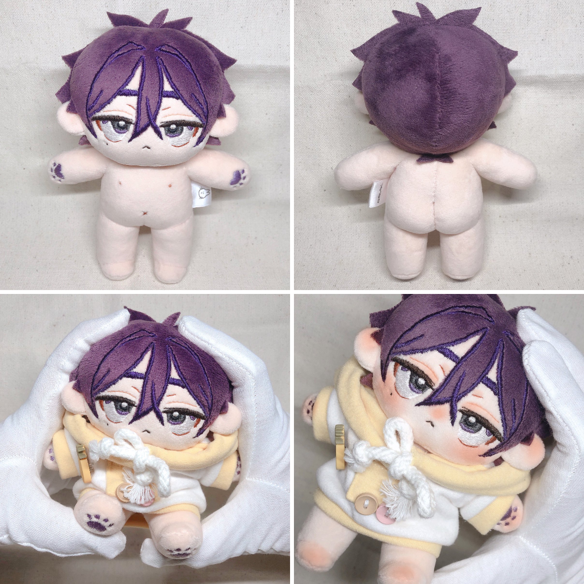 自作ぬいぐるみ・ジト目の男の子 ぬむ on X: 