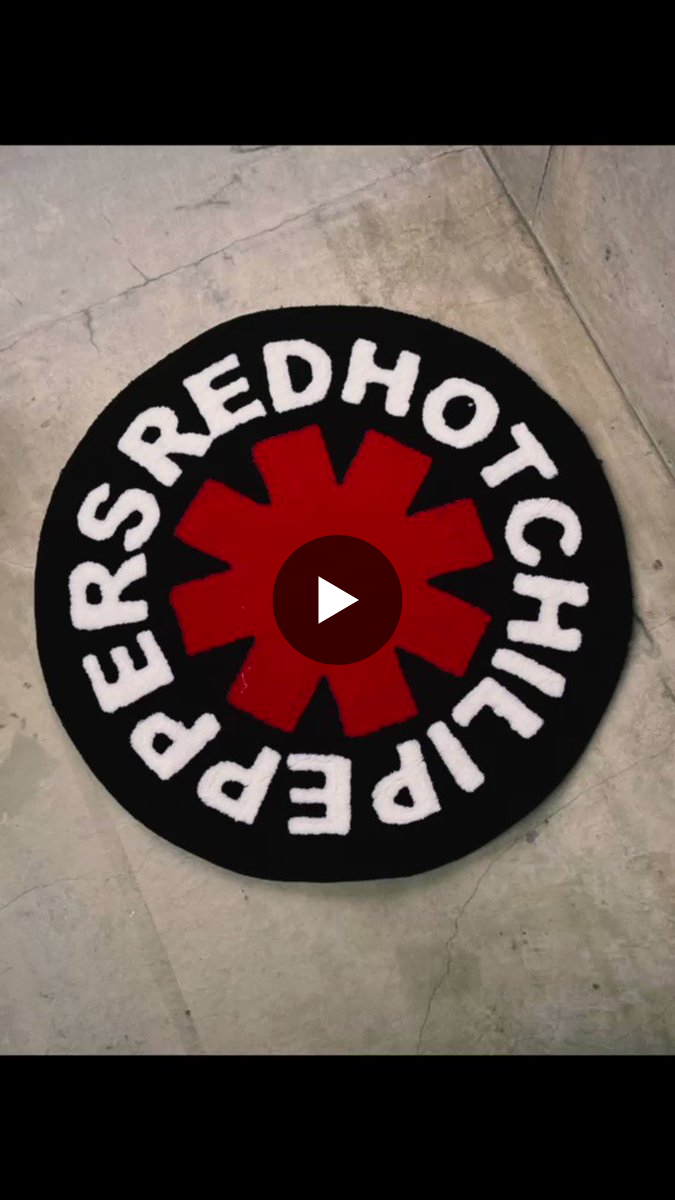 Red Hot Chili Peppers 東京ドームラグマット三好ラグ Rug MIYOSHI RUG / EVANS on X: 