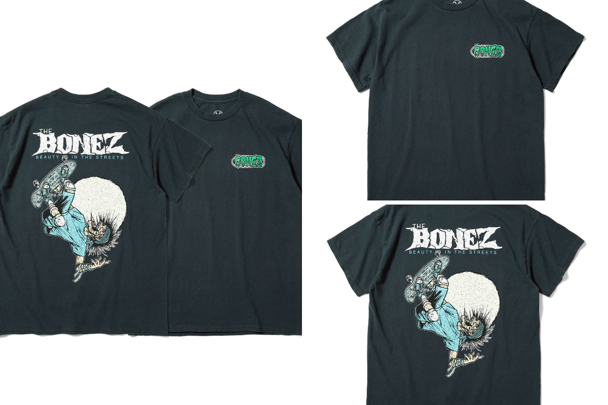 The BONEZ Damaged Skate Tee　XXL The BONEZ on X: 