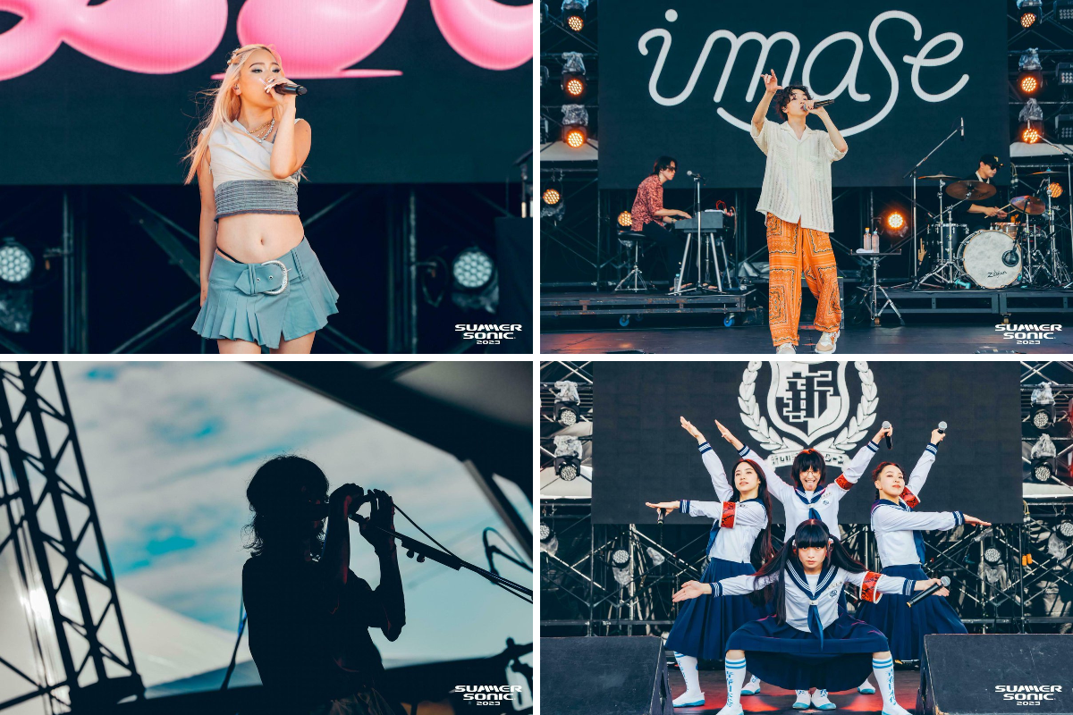 SUMMER SONIC ב-X: OSAKA DAY1⚡ MASSIVE STAGE②🗯 #LANA #imase