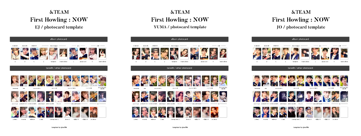 &TEAM jo ジョウ first howling:now ヨントン トレカ② &TEAM jo