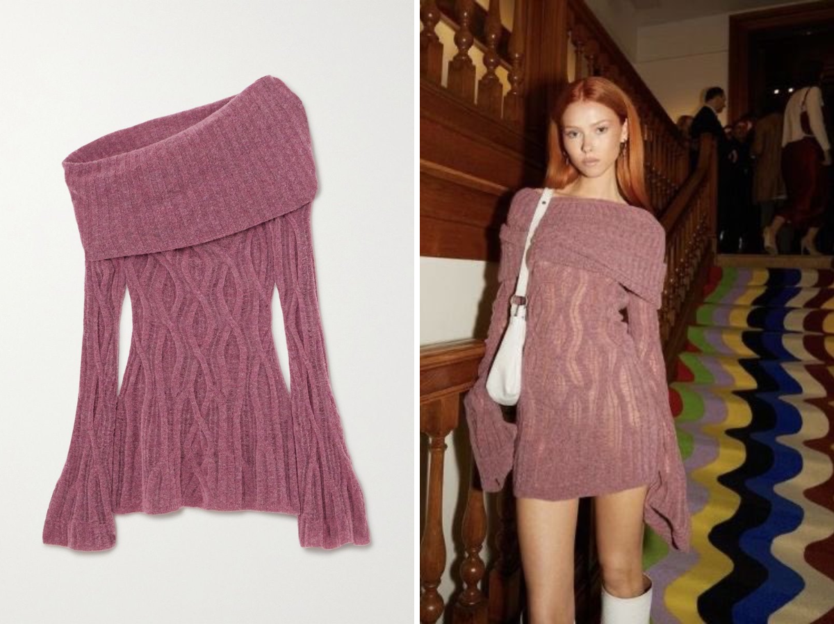 jean paul gaultier x knwls knit mini dress in pink ✿ on X: 