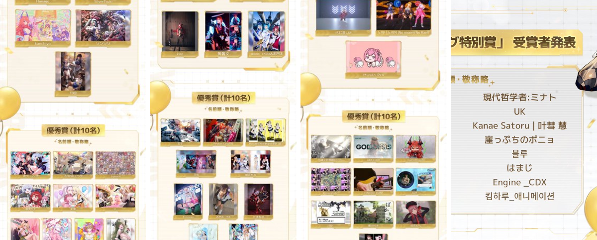 勝利の女神 NIKKE 3周年記念 グローバルクリエイターコンテスト賞品