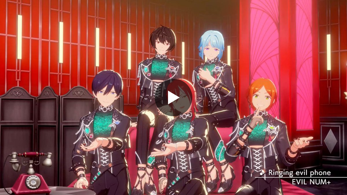 あんスタ SHUFFLE×囁くイービルTELEPHONE イービル 衣装 あんさんぶるスターズ！！【公式】 on X: 