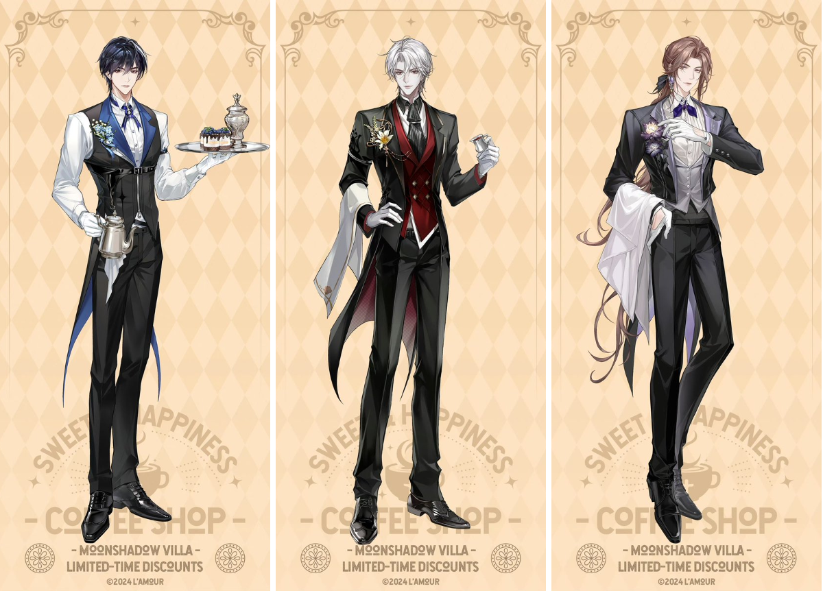 月影　Moonshadow 4枚セット Ikémen fangirl on X: 