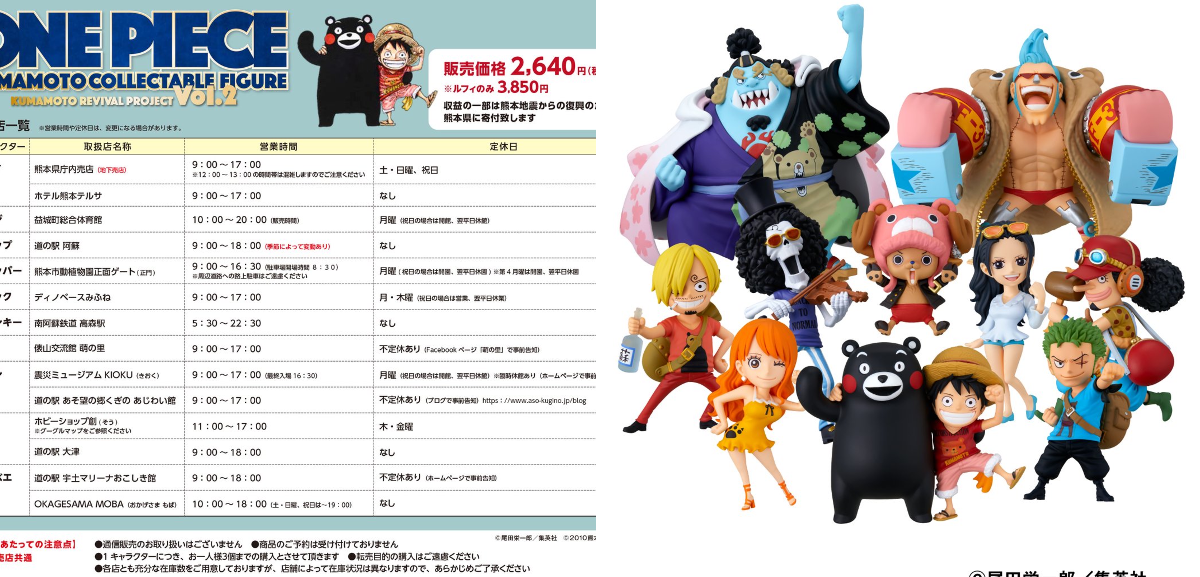 ONE PIECE熊本復興プロジェクト【公式】 on X: 