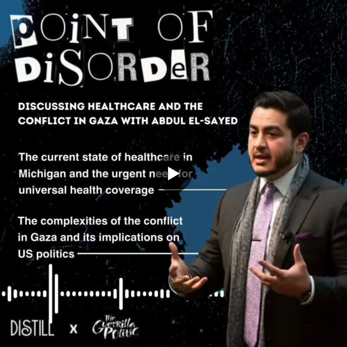 One way El-Sayed was compromise-oriented on Uncommitted was urging those supporters to specifically vote for Biden because of Gaza after the primary. “If the on