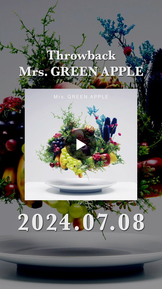 Mrs. GREEN APPLE on X: 