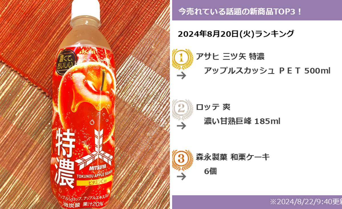 今、売れている話題の新商品TOP3！ on X: 