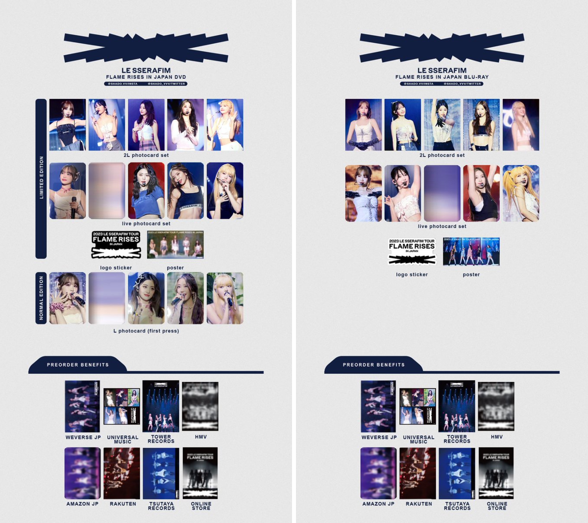 V | maker of le sserafim photocard templates!!στο X: 