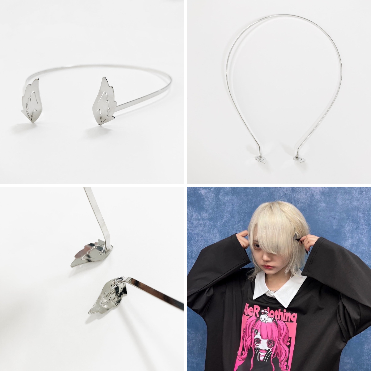 NIER CLOTHING na platformě X: „🚫新作商品案内🚫 メタルカチューシャ