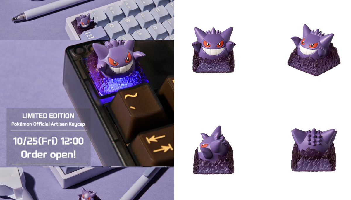 機器ポケモン ゲンガー キーキャップポケモン Gengar keycap - 日本