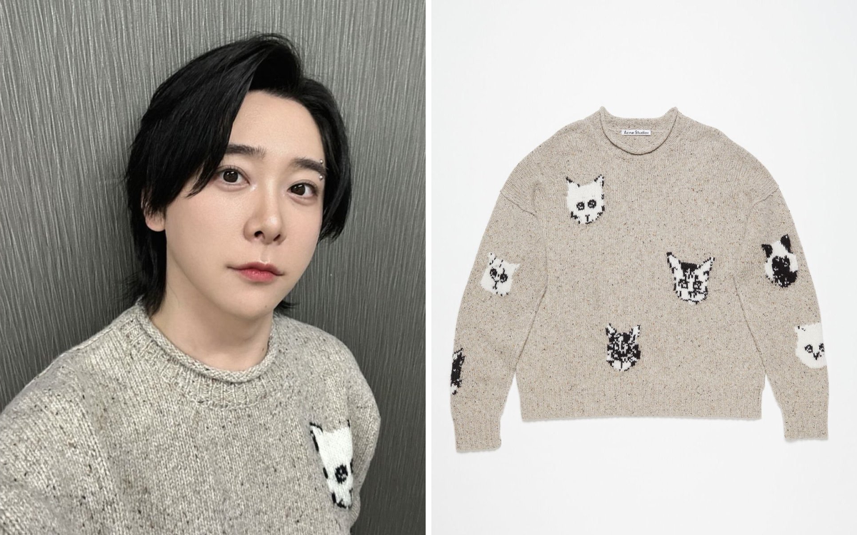 大森元貴着用のニットver maison specialニット 大森元貴着用のニットver maison specialニット 大森元貴が着用して