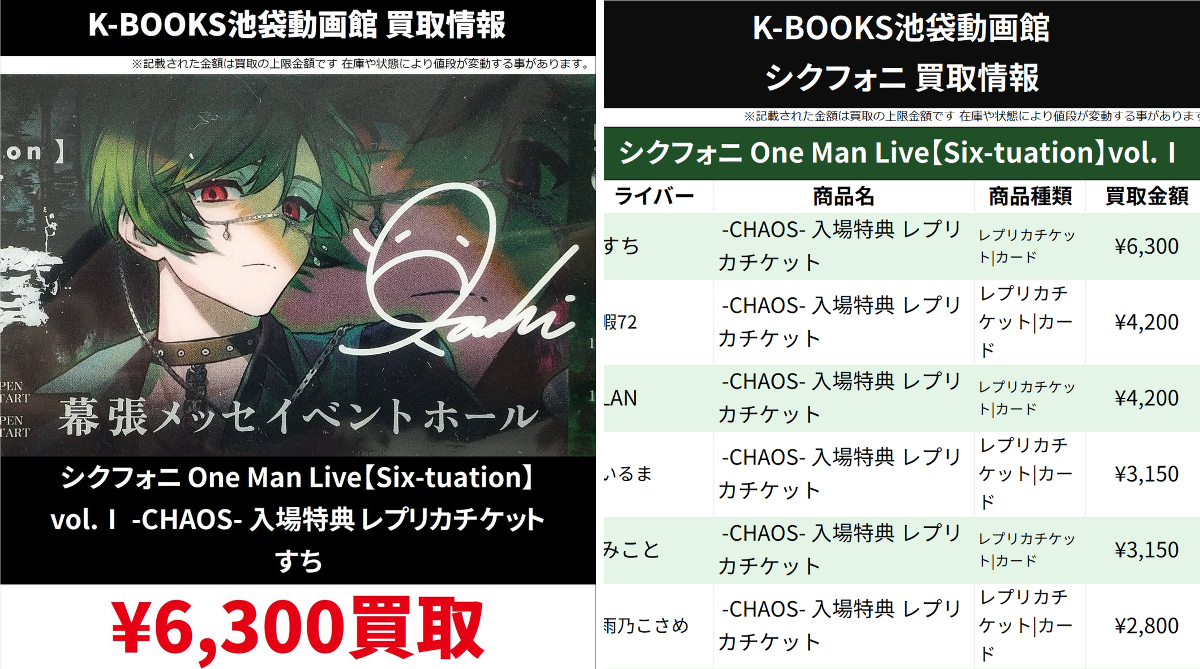 K-BOOKS 池袋動画館 動画1部門（歌い手） on X: 