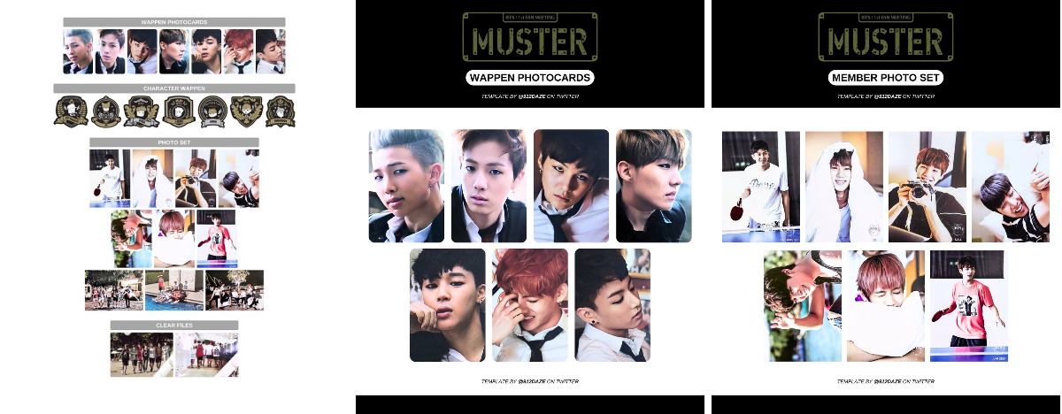 BTS 防弾少年団 1st MUSTER版　個人トレカ　韓国限定特典 j )⁷ on X: 