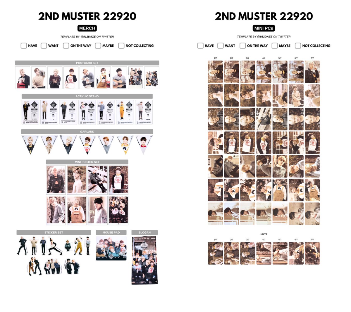 j )⁷ در X: «BTS KOREA 2ND MUSTER MERCHANDISE MD PC PHOTOCARDS