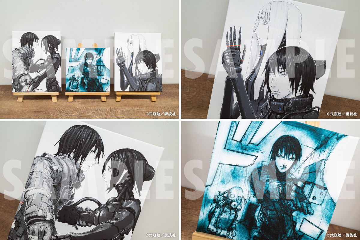 BLAME! くじ 霧亥 弐瓶勉 キャンバス高精細複製画キャラファインボード 推しちゃれ on X: 