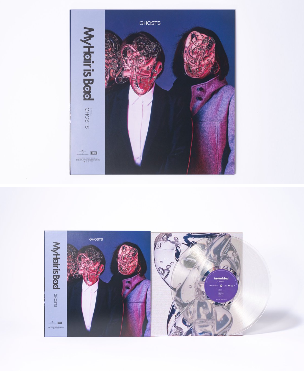 My Hair is Bad в X: „【6th Full Album「ghosts」アナログ盤通販決定