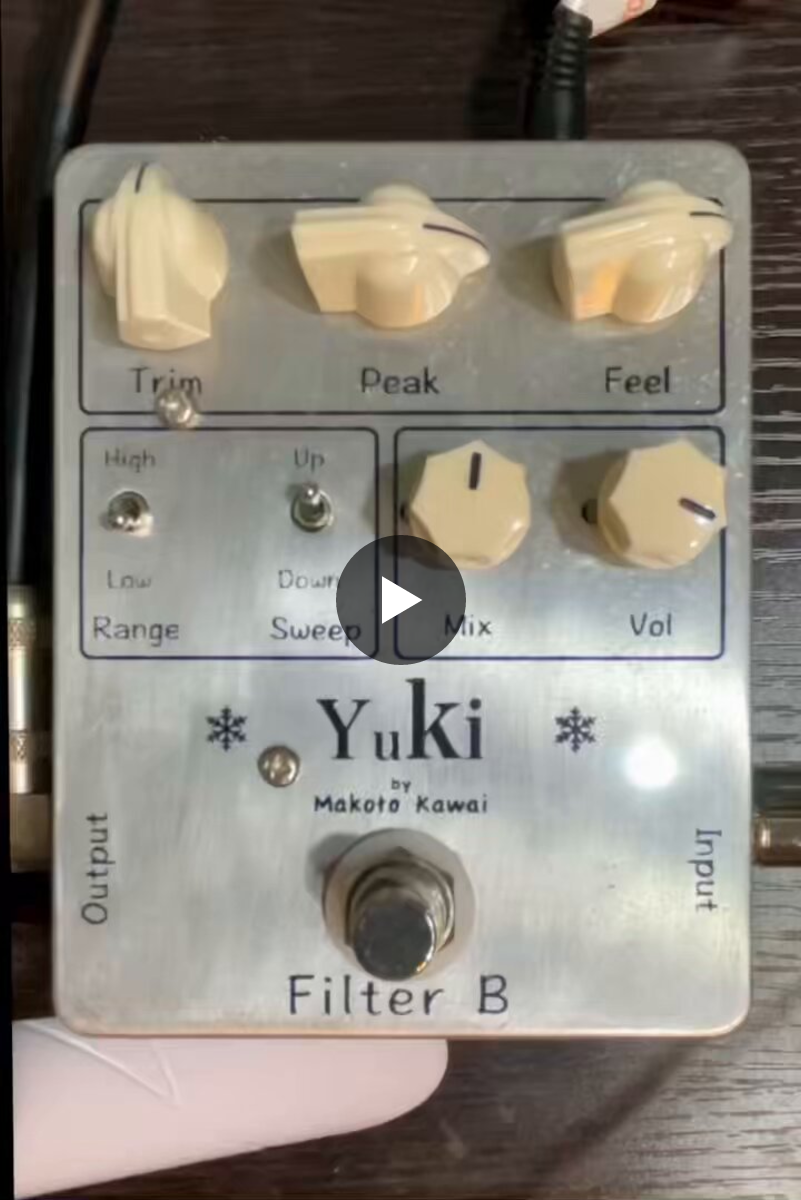 Yuki Filter B ベースエフェクター ヤマピー［シナリオアート］ på X: 