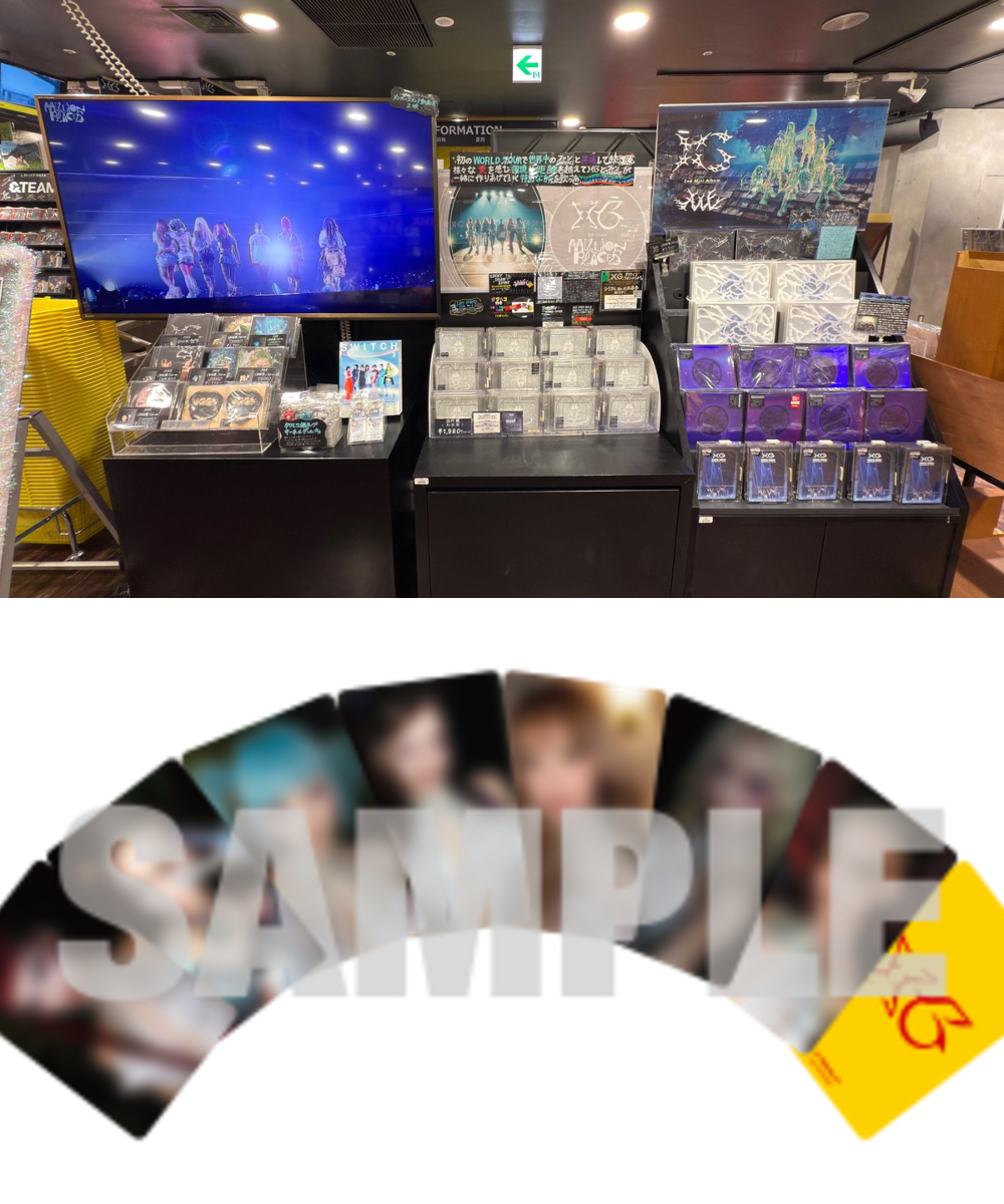 タワーレコード渋谷店 в X: „【#タワ渋XG】 #XG 『MILLION PLACES