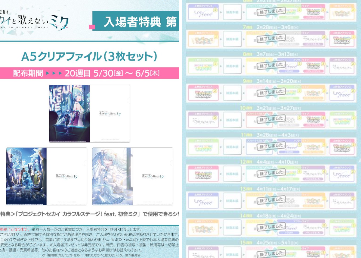 劇場版プロジェクトセカイ 壊れたセカイと歌えないミク on X