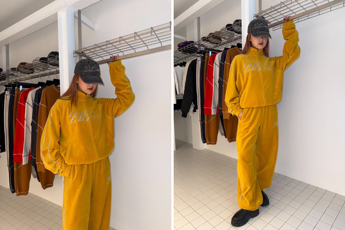トップス 24karats RHINESTONE VELOUR JERSEY SET-UP 24karats в X: „[ BLACK受注販売中!! ] 24karats Collection NOW ON