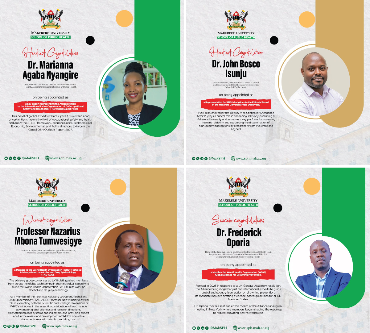 Makerere University School of Public Health on X: 