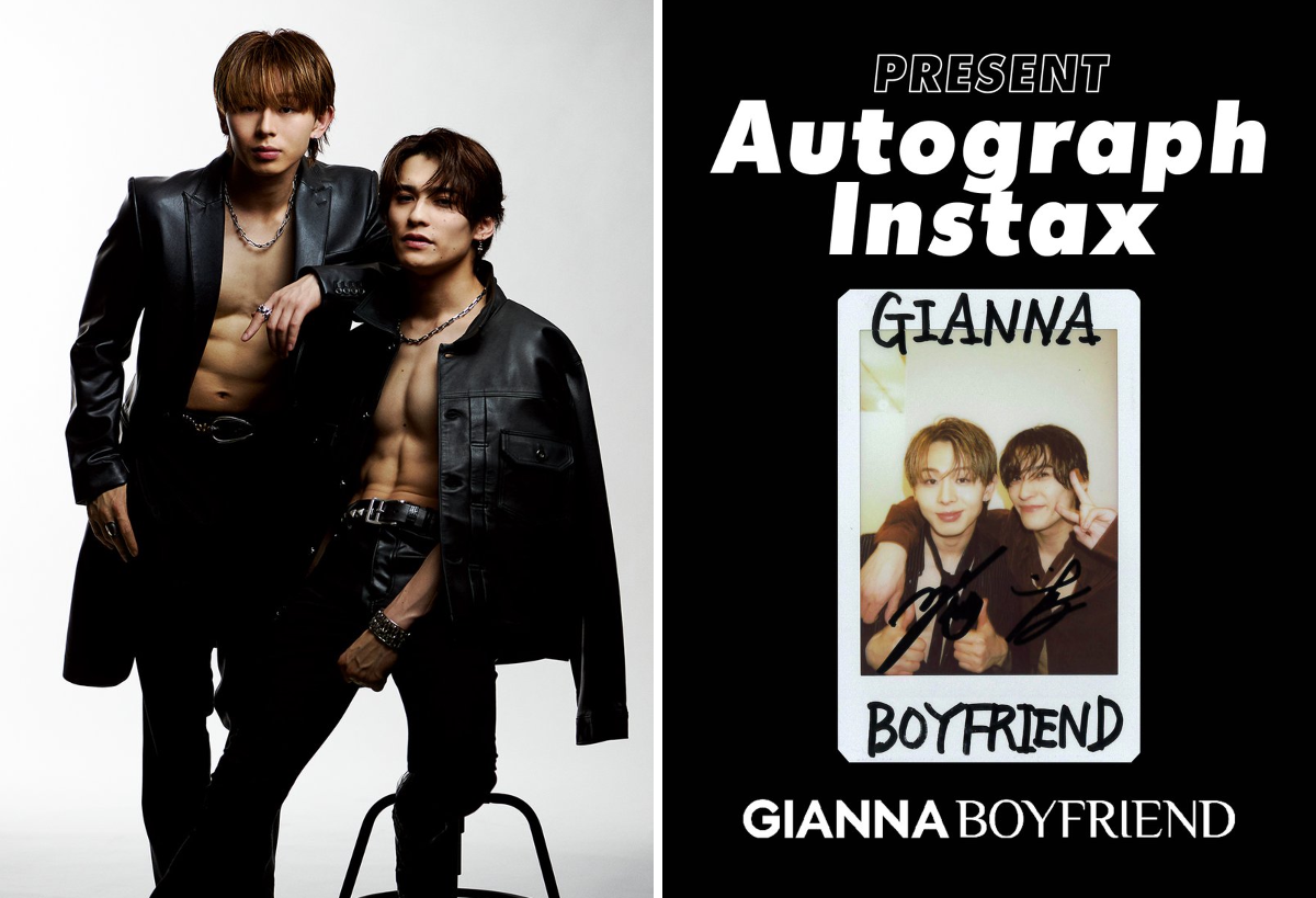ワンエン 関哲汰 TETTA 山下永玖 EIKU チェキ サイン GIANNA BOYFRIEND公式 on X: 