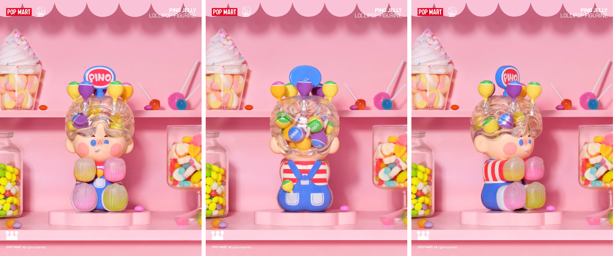 POP MART PINO JELLY ロリポップシリーズ フィギュアセット POP MART JAPAN on X: 