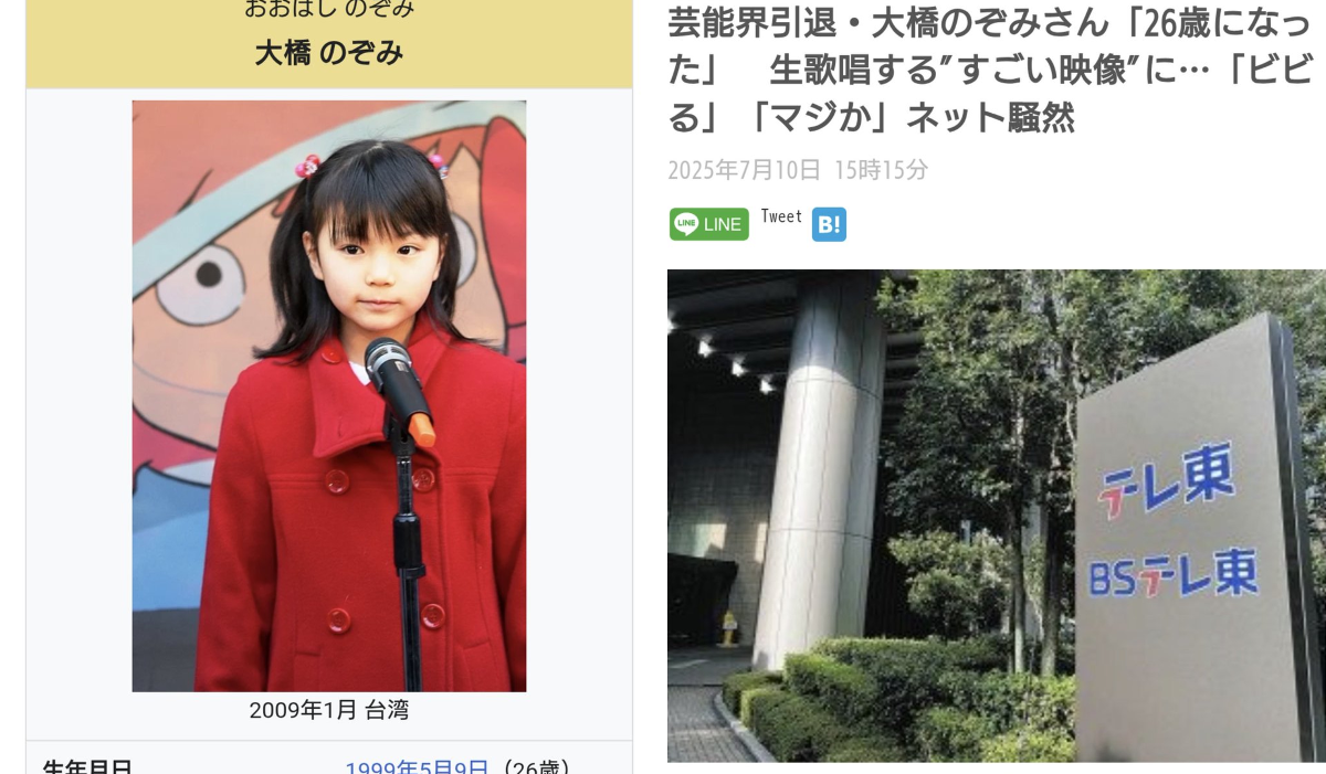 大橋 のぞみ 現在