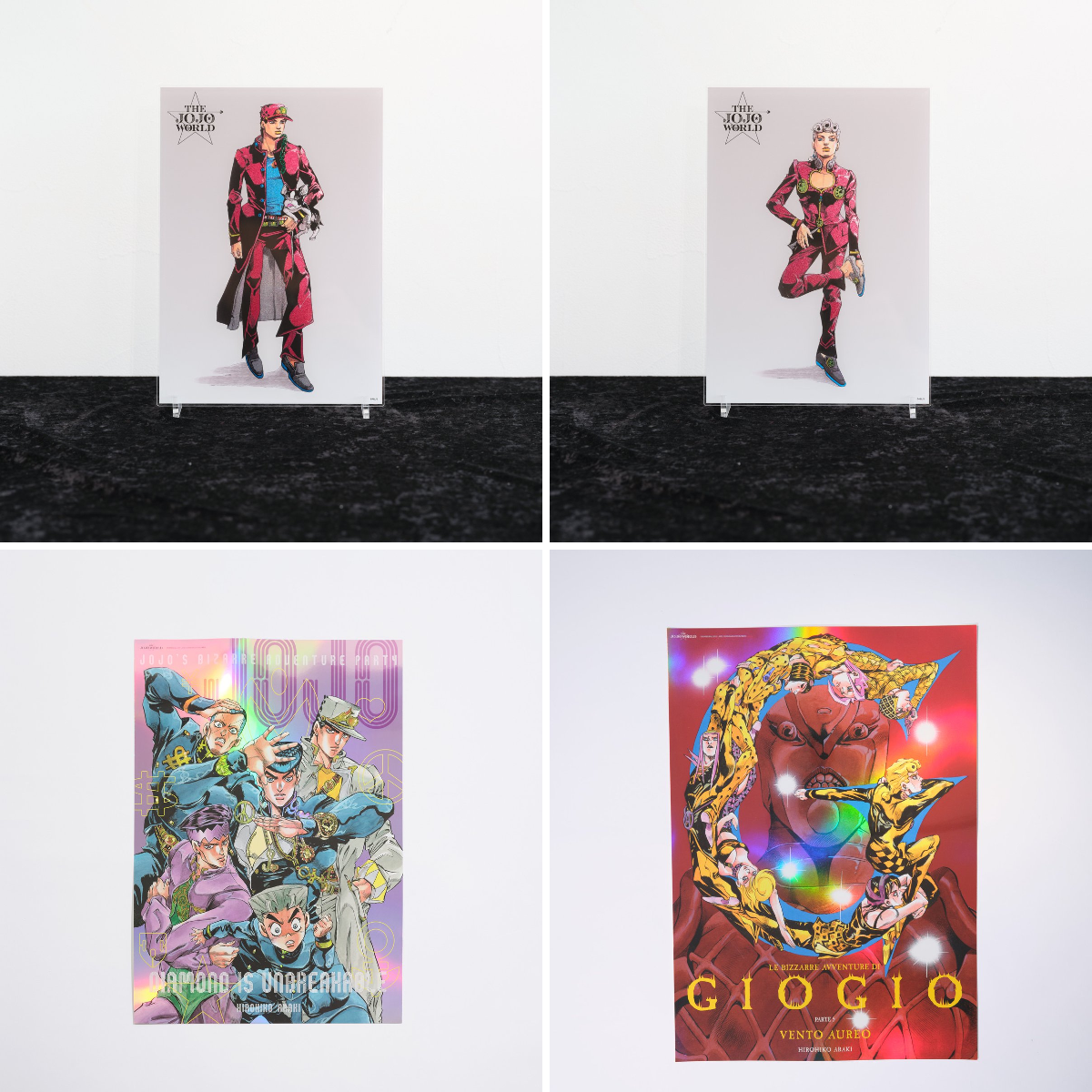 ジョジョの奇妙な冒険 アクリルアートパネル 全9部セット ジョジョワールド限定 公式】THE☆JOJO WORLD(ザ ジョジョワールド)／『ジョジョの奇妙な冒険