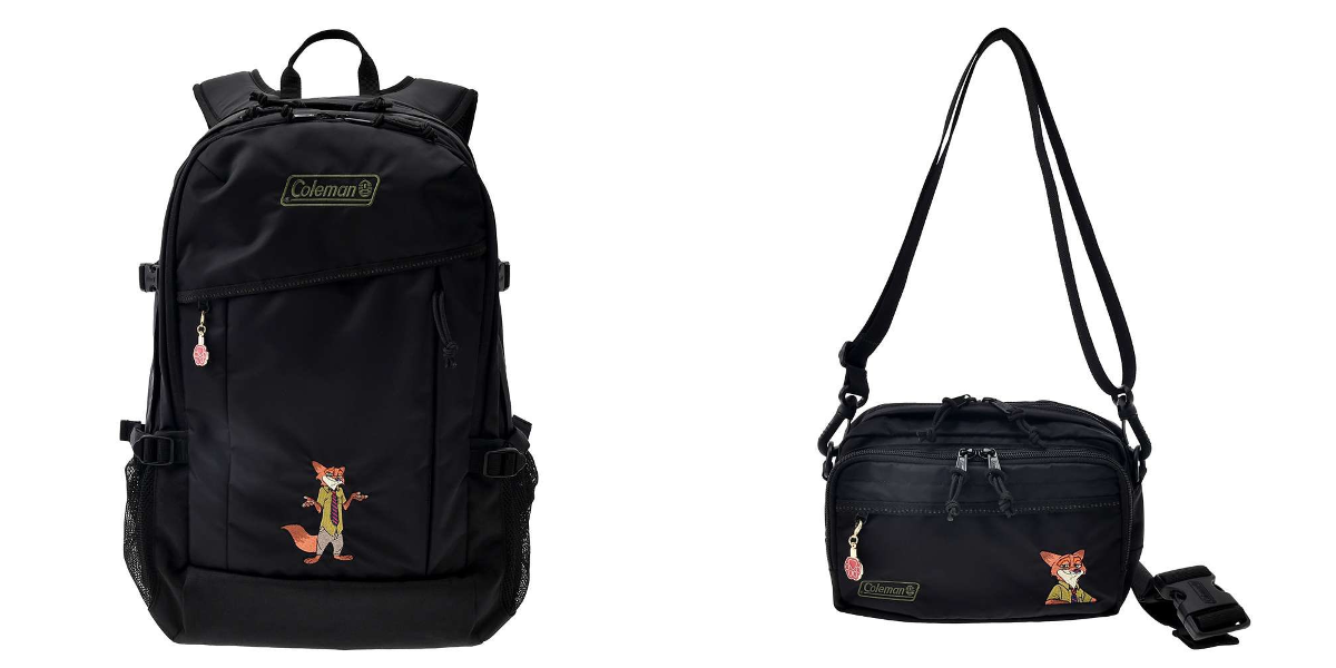 完売・美品】Coleman×ズートピア ショルダーバッグ ニック✨ブラック 