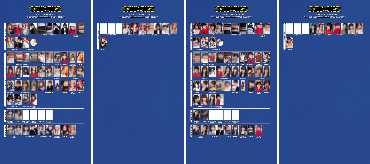 V | maker of le sserafim photocard templates!! on X: 