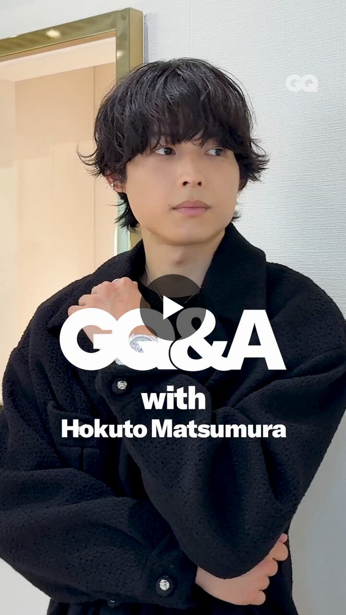 GQ JAPAN on X: 