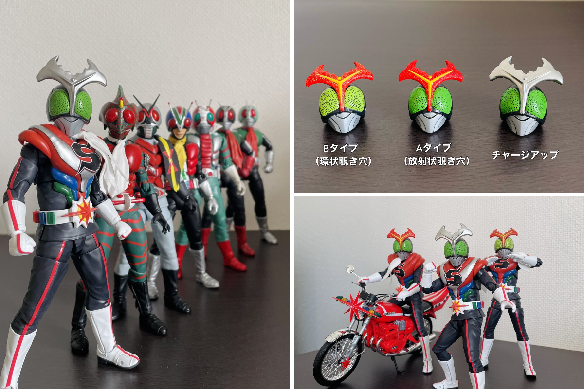 【美品】フィギュアーツ真骨彫用　仮面ライダーストロンガーチャージアップ改造パーツ gg on X: 